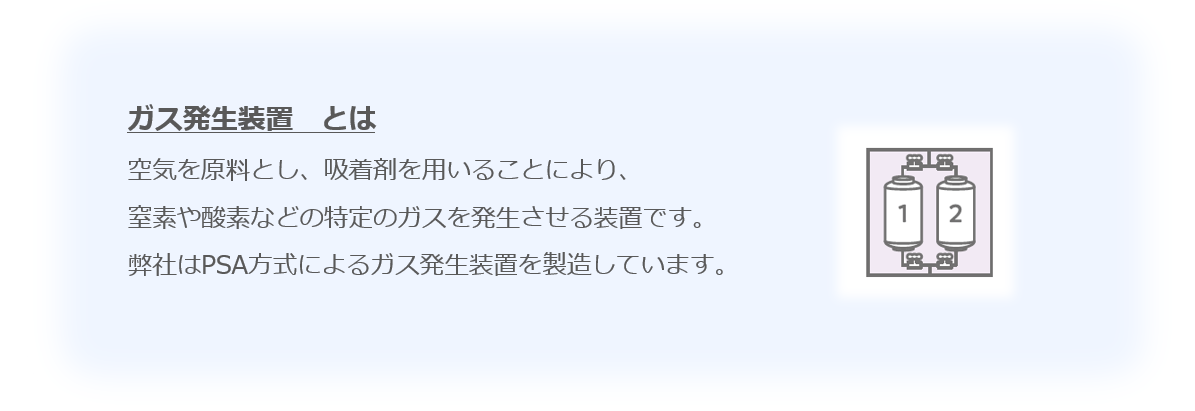 ガス発生装置　とは